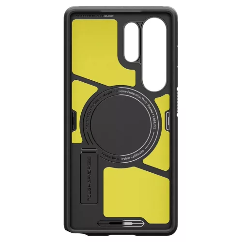Samsung Galaxy S25 Ultra Spigen Tough Armor Magsafe fekete tok