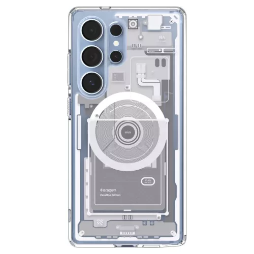 Galaxy S25 Ultra Fehér Spigen Ultra Hybrid Mag Magsafe Zero One tok