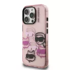 iPhone 16 Pro Pink Karl Lagerfeld IML Multi K&CH Heads tok