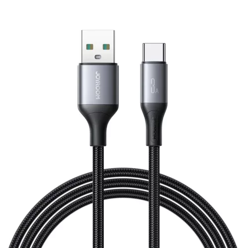 Joyroom S-A28 Flash Series 3A USB-A - USB-C kábel 1m - fekete