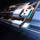 Joyroom S-A28 Flash Series 3A USB-A - USB-C kábel 1m - fekete