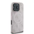 iPhone 16 Pro pink GUESS Original Case hardcase 4G Ring Classic Logo MagSafe GUHMP16LG4GFRP tok