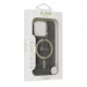 iPhone 16 Pro Fekete Original Case GUESS IML 4G Magsafe GUHMP16LH4STK tok