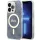 iPhone 16 Pro kék Eredeti GUESS IML 4G Magsafe GUHMP16LH4STB tok