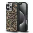 iPhone 16 Pro Barna Karl Lagerfeld IML Leopard MagSafe tok