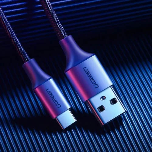Ugreen US288 60125 USB-A / USB-C QC 3.0 3A 0.5m kábel - szürke
