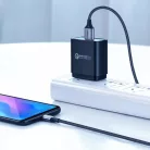 Ugreen US288 60125 USB-A / USB-C QC 3.0 3A 0.5m kábel - szürke
