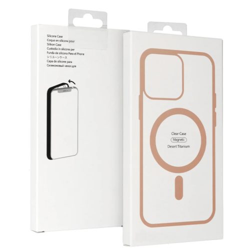 Akril színű Magsafe tok Samsung Galaxy S23 Ultra titán tok