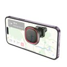 Borofone autós tartó BH124 Roman mágneses szellőzőrácsra fekete-piros