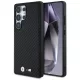 BMW bőr karbon MagSafe tok Samsung Galaxy S25 Ultra fekete tok