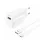 Foneng Fali töltő EU64 - USB - 18W USB - Type C kábellel fehér