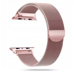   Apple Watch 3/4/5/6/7/8/9/10/11/SE (38/40/41 mm) Tech-Protect Milaneseband Óraszíj Rózsa Arany