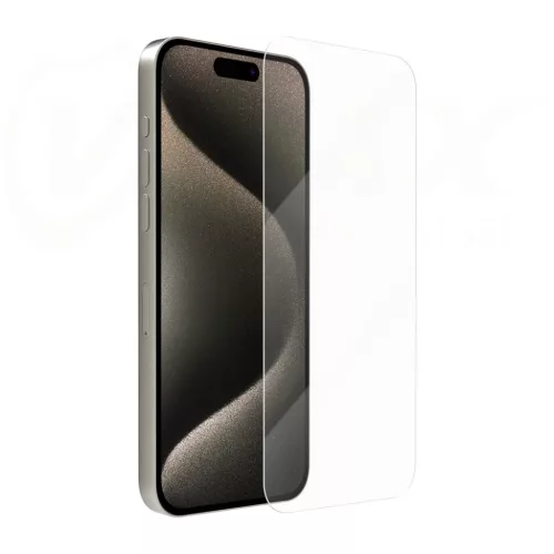 Vmax 2,5D Normál Átlátszó Üveg iPhone 15 Pro 6,1" üvegfólia