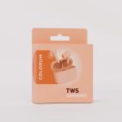 COLORUM TWS Bluetooth fülhallgató CTWS-14 x Peach Fuzz