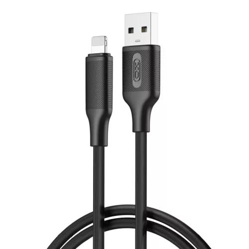 XO kábel NB265 USB - Lightning 1,0m 2,4A fekete