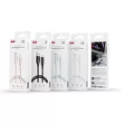 XO kábel NB265 USB - Lightning 1,0m 2,4A fekete