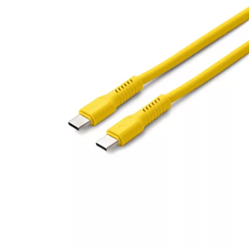 COLORUM kábel USB-C - USB-C 1,8m 3A CK60-CC-05 sárga
