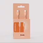 COLORUM kábel USB-C - Lightning 1,8m 2,4A CK12-CL-14 x Barackszösz