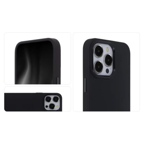 Satin Touch tok Samsung Galaxy A14 4G / A14 5G fekete