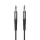 BWOO Nylon fonott+Alumínium ötvözet ház aux kábel BO-AUX064 3.5mm to 3.5mm