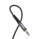 BWOO Nylon fonott+Alumínium ötvözet ház aux kábel BO-AUX064 3.5mm to 3.5mm