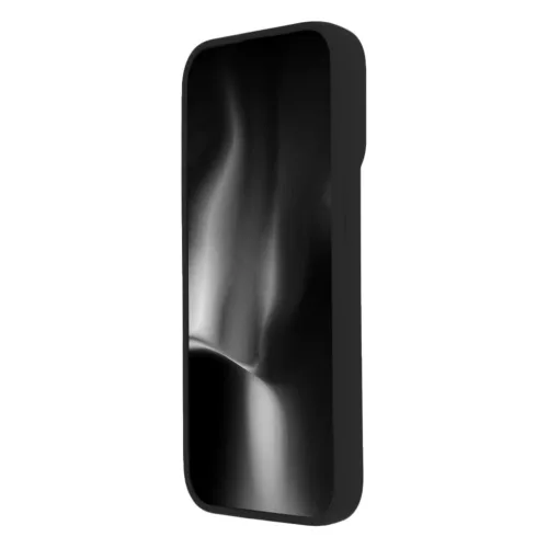 iPhone 16 Plus Silicon Soft Mag fekete tok