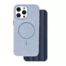 Glitter Vékony Mágnessel rendelkező tok iPhone 16 Pro 6,3"-hez kék