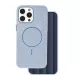Glitter Vékony Mágnessel rendelkező tok iPhone 16 Pro 6,3"-hez kék