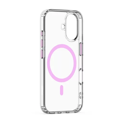 Etteri Színes mágneses tok iPhone 16 Plus 6,7" rózsaszín tok