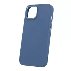 Satin tok iPhone 16e/17e sötétkék