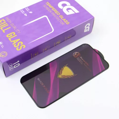 Edzett üveg OG Premium iPhone 15 Pro 6,1" 10in1 üvegfólia