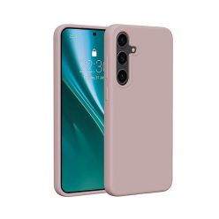   Etteri szilikon tok Samsung Galaxy S25 Edge-hez, világos rózsaszín tok