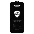 IPHONE 17 PRO FEKETE Tel Protect Full Glue 6D Edzett Üveg