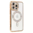 Bling Magsafe tok iPhone 16 Pro arany