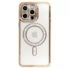 Bling Magsafe tok iPhone 16 Pro arany