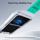 iPhone 17 Air Átlátszó Edzett Üveg ESR UltraFit 2-pack üvegfólia