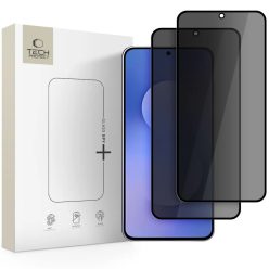 Galaxy S25 FE Tech-protect Glass Spy+ 2-pack üvegfólia