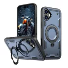 Hybrid Armor Trendy tok MagSafe kompatibilitással iPhone 16 Plus - Kék