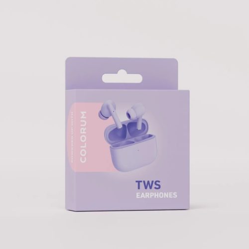 COLORUM TWS Bluetooth fülhallgató CTWS-09 xLavenda