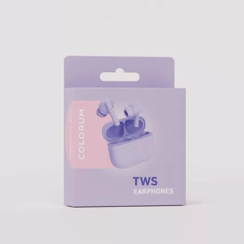 COLORUM TWS Bluetooth fülhallgató CTWS-09 xLavenda