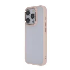 Satin Elegant Matt tok iPhone 11 rózsaszín tok