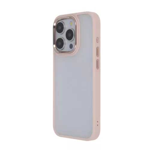Satin Elegant Matt tok iPhone 11 rózsaszín tok