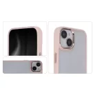 Satin Elegant Matt tok iPhone 11 rózsaszín tok