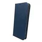 Smart Suede fliptok iPhone 11 sötétkék tok