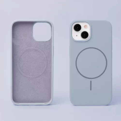 Szilikon Vékony Mag tok iPhone 16 Pro 6,3" világoskék