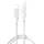 XO kábel NB-Q265A PD USB-C - Lightning 1,0m 27W fehér
