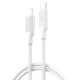 XO kábel NB-Q265A PD USB-C - Lightning 1,0m 27W fehér