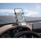 XO autós telefontartó C171 fekete műszerfalra ívre csíptethető