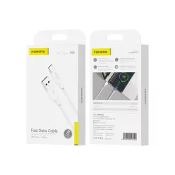 FONENG kábel X63 USB-C 2.1A 1M Fehér