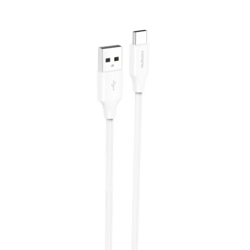 FONENG kábel X63 USB-C 2.1A 1M Fehér